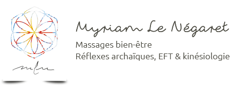 Kinesiologue Myriam Le Négaret, Reiki, Reflexes archaiques, Maurepas, Elancourt Logo